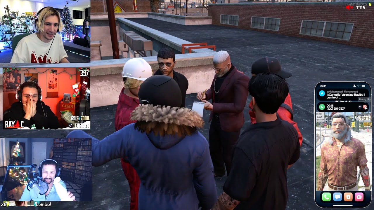 X Answers Buddha's Call During Company Meeting | NoPixel 4.0 GTA RP