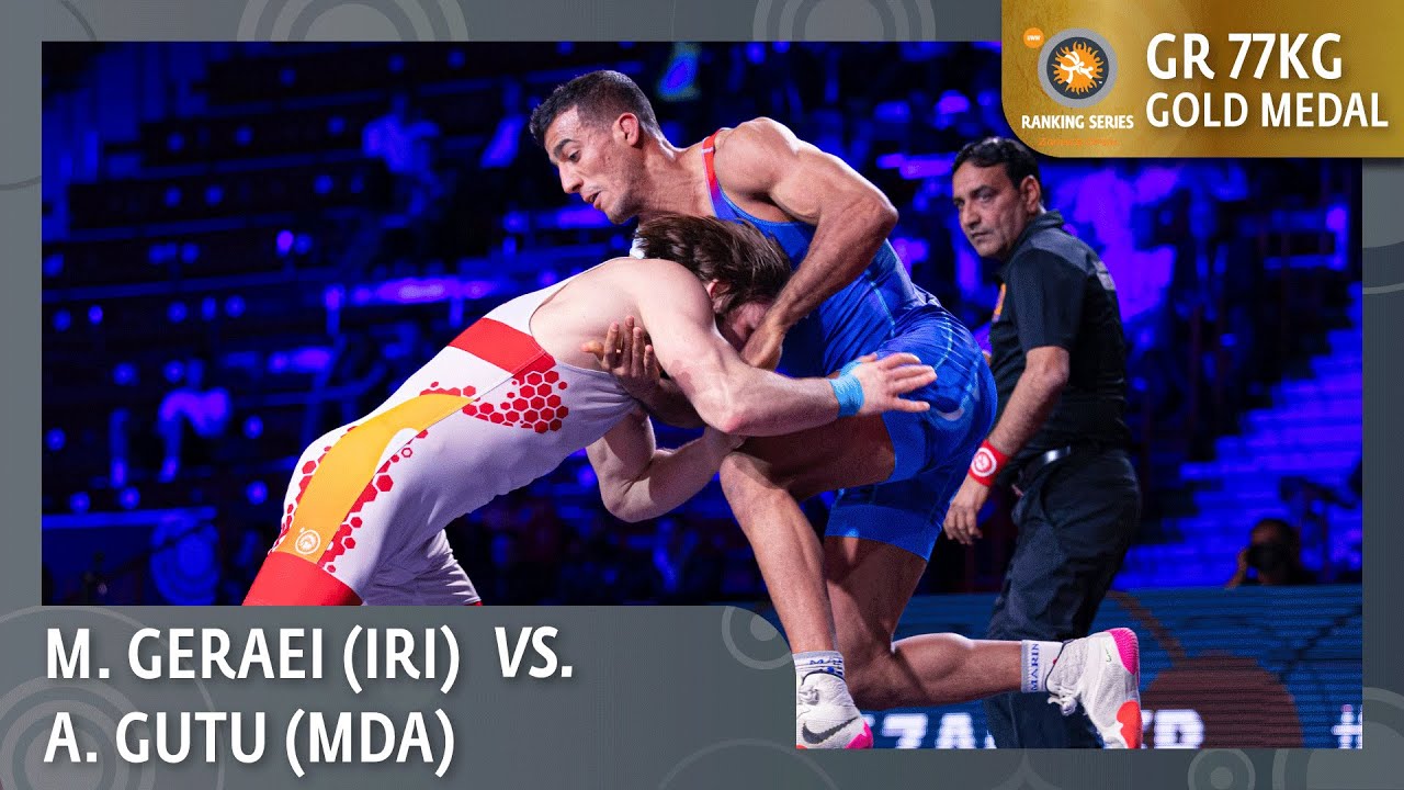 Золотая медаль • ГР 77 кг • Александрин ГУТУ (Mолдова) vs. Мохаммадали ГЕРАЕЙ (Иран) • Zagreb Open