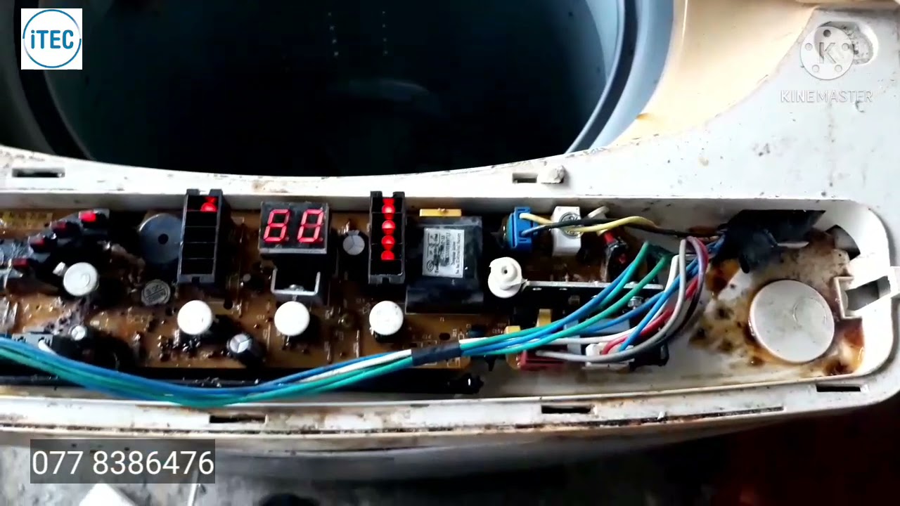 Washing machine pcb repair sinhala