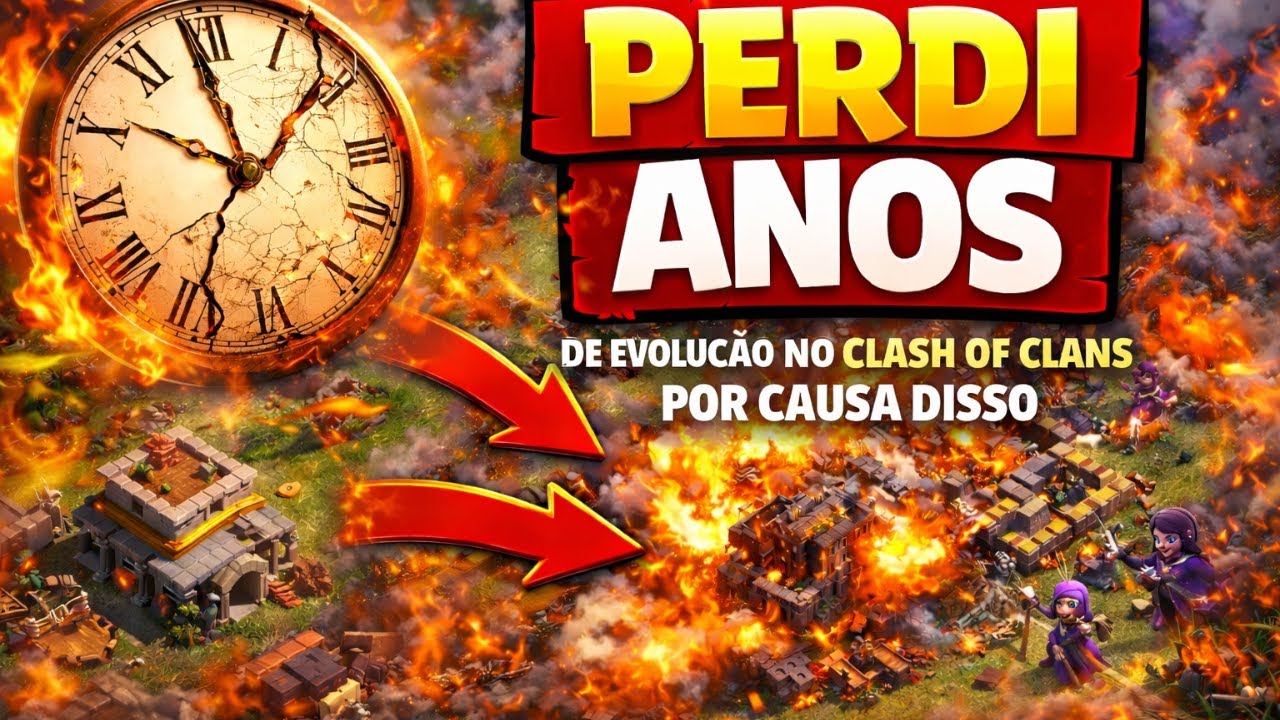 OS ERROS QUE COMETI NO CLASH E ME CUSTARAM ANOS DE EVOLUÇÃO