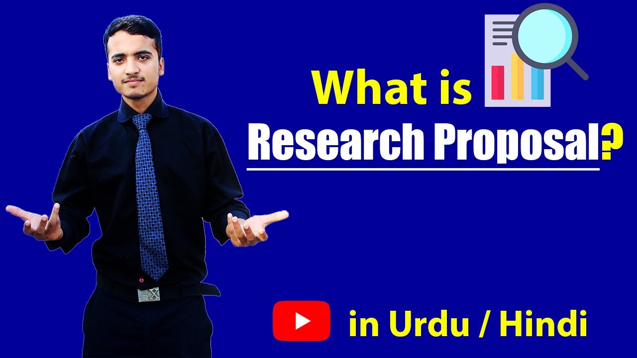 What is Research Proposal? Urdu / Hindi