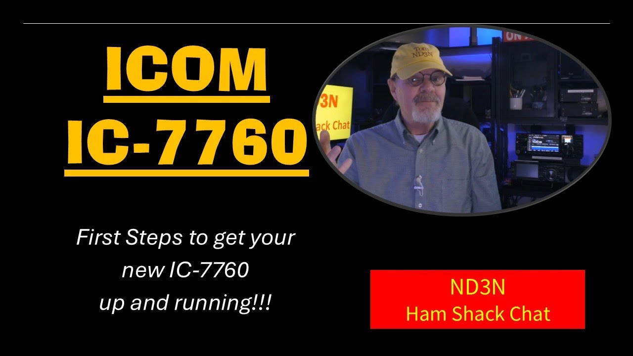 ICOM IC-7760 First Steps