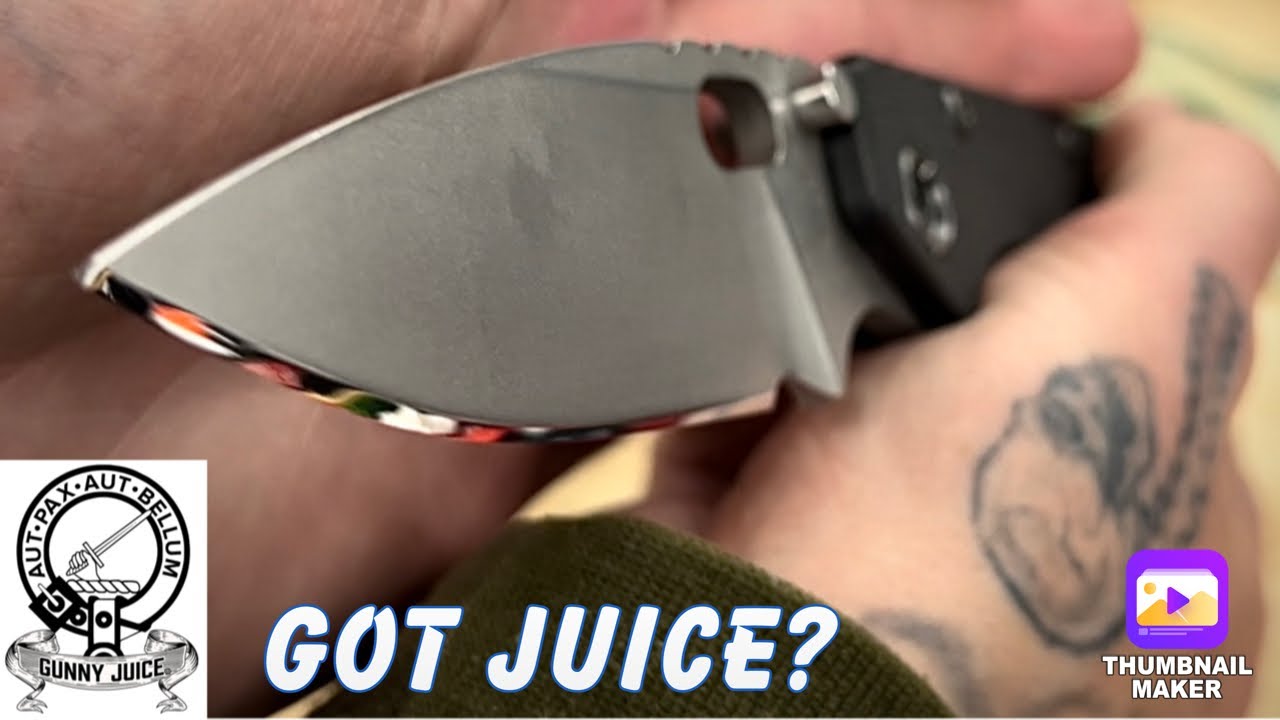 STROPPING WITH GUNNY JUICE - STROPPING TIPS - FINAL TOUCHES ON THE STRIDER SMF