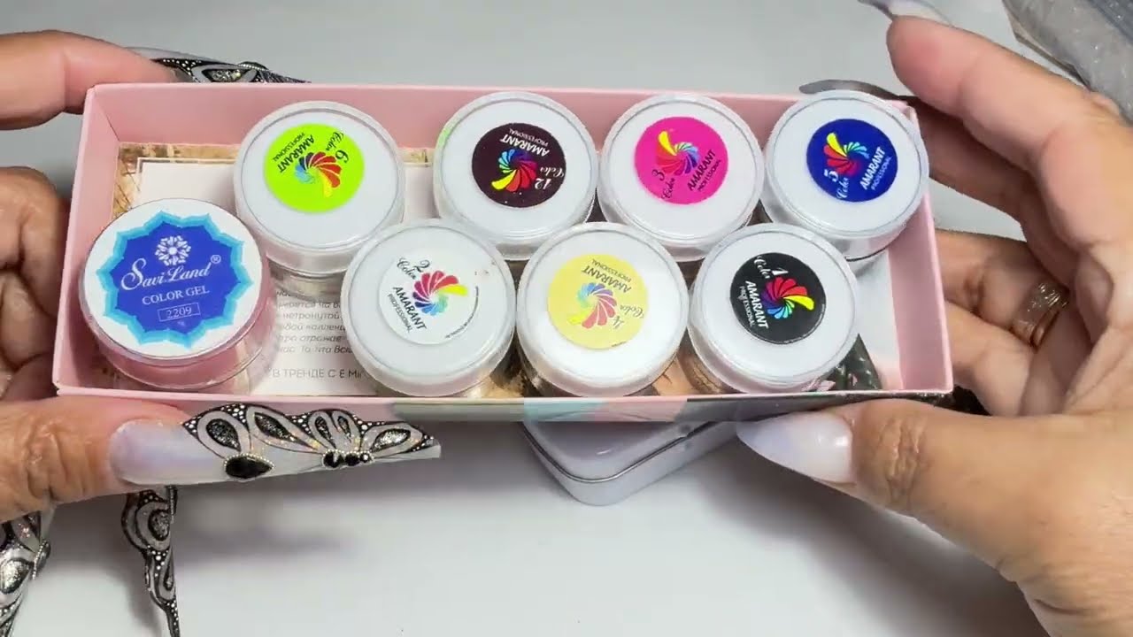 Опять распаковка Злата и Серебра #распаковкасалиэкспресс #nails #nailart 