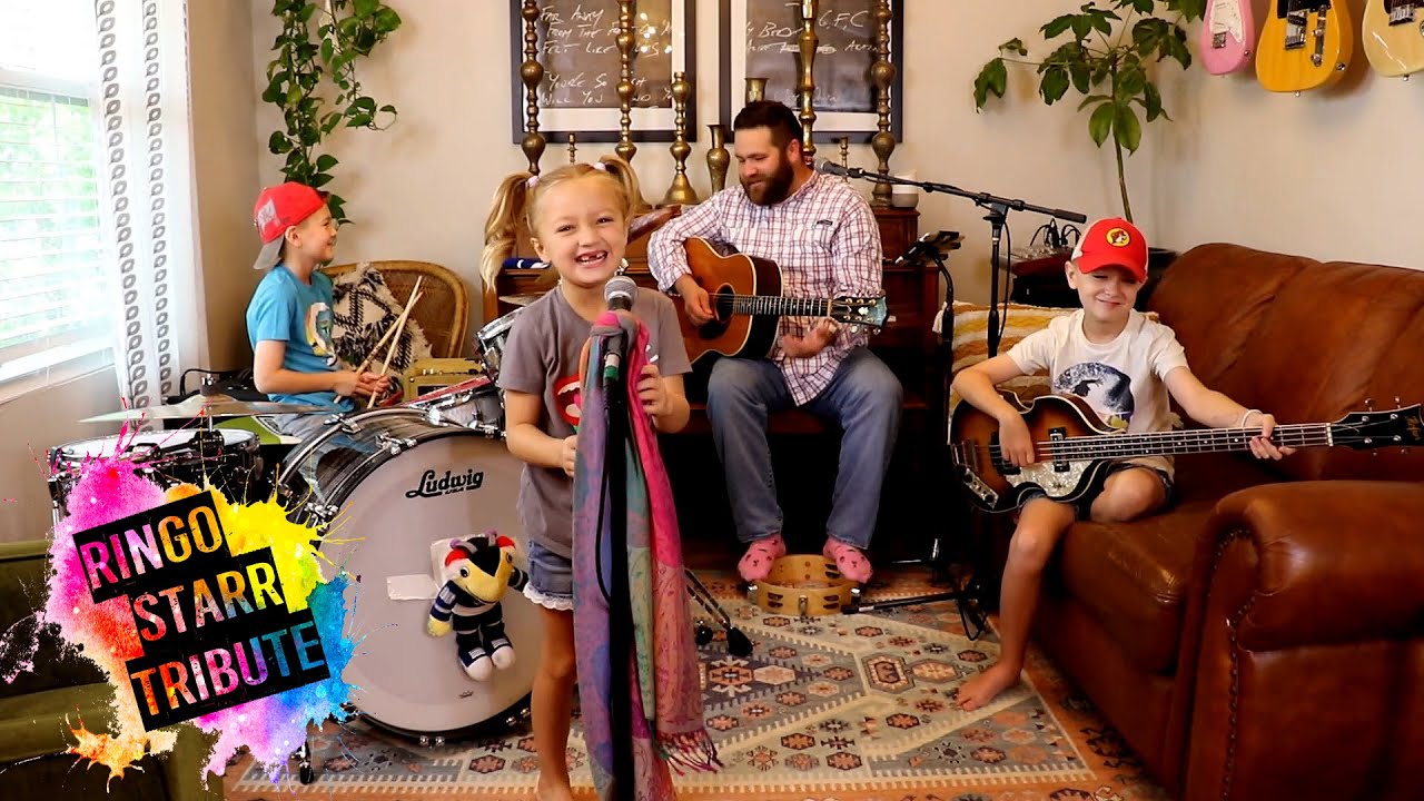 Colt Clark and the Quarantine Kids play a tribute to Ringo Starr