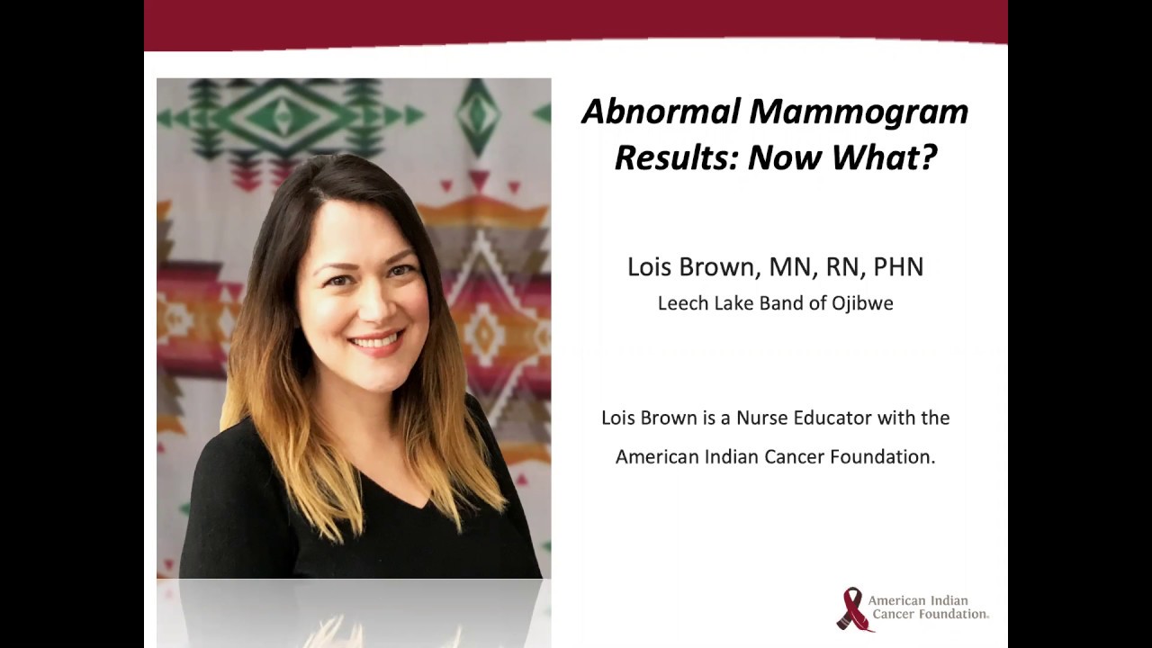 Abnormal Mammogram Results Now What?