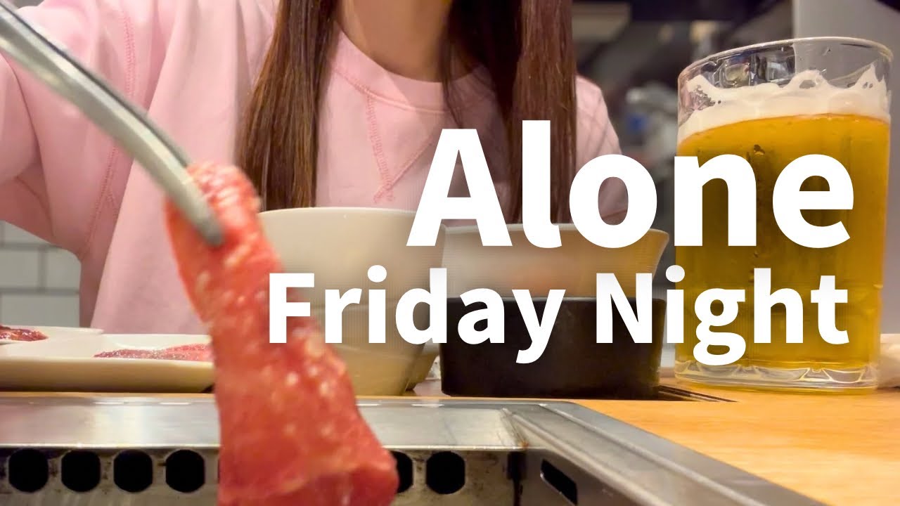 Friday Night After Work in Tokyo | 8PM–2AM Night Routine