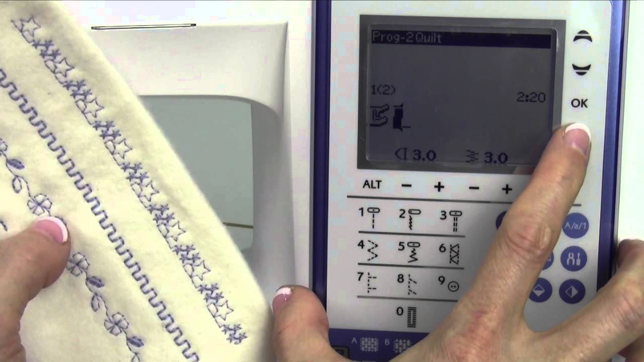 Husqvarna Viking Sapphire 930 40 Memory & Alphabets
