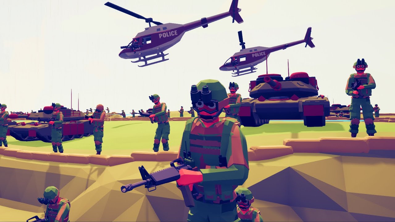 CAN 150x SPECIAL FORCE CAPTURE ENEMY TRENCH? - Totally Accurate Battle Simulator TABS
