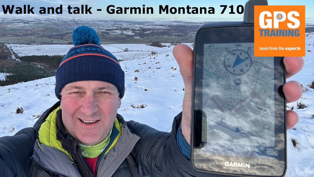 Walk and talk  -  Garmin Montana 710