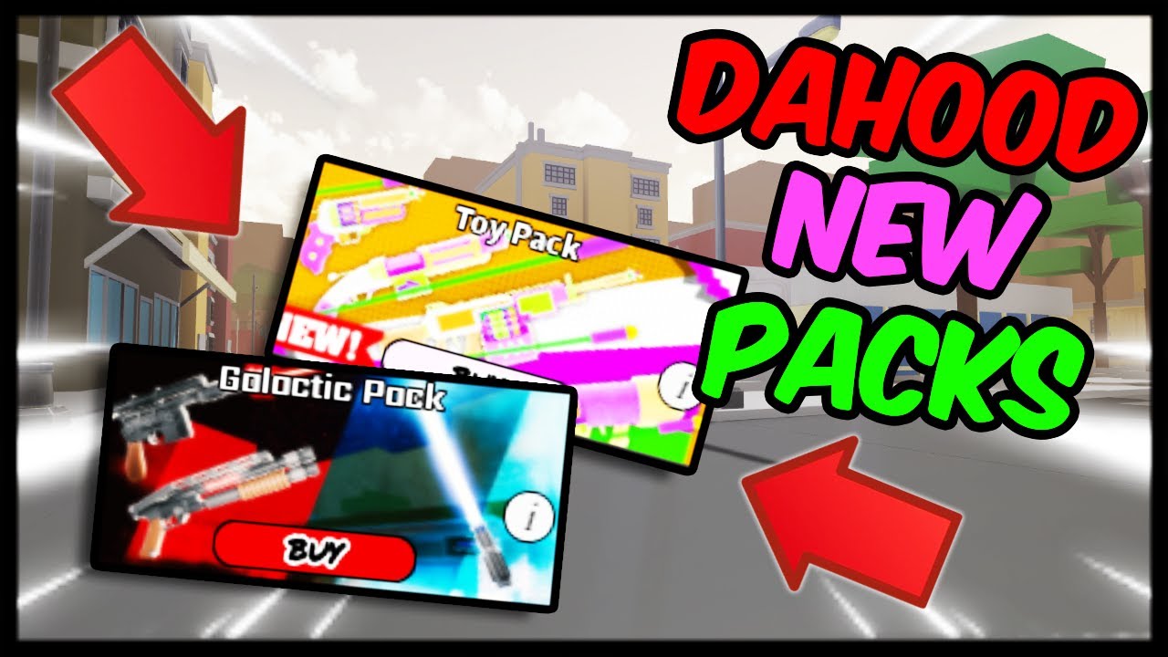 NEW DA HOOD SKIN PACK + CODES UPDATE (TOY PACK + GALACTIC PACK + NEW CODES) 🔫💫
