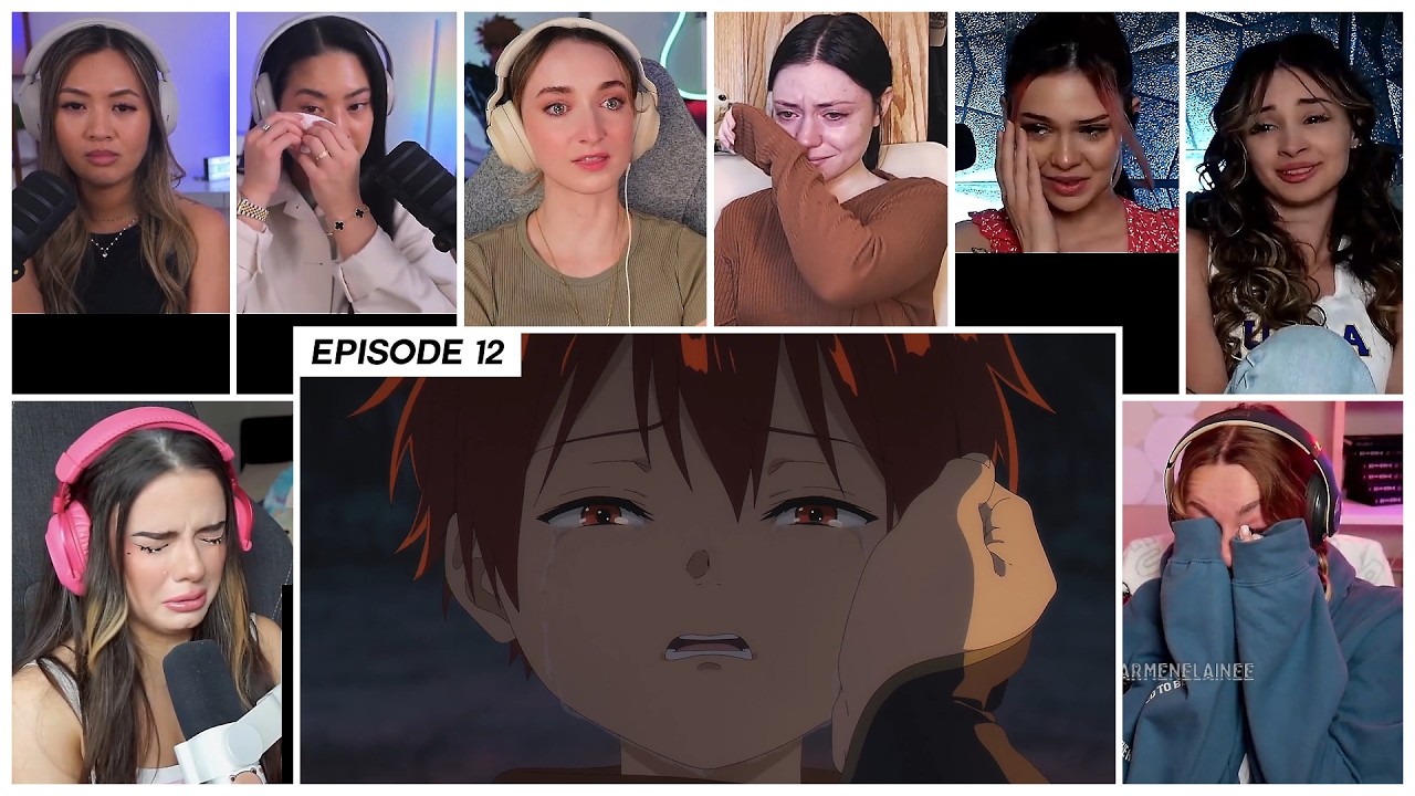 [GIRLS REACT] Stark's Past | Frieren Ep 12 Girl Reaction Mashup