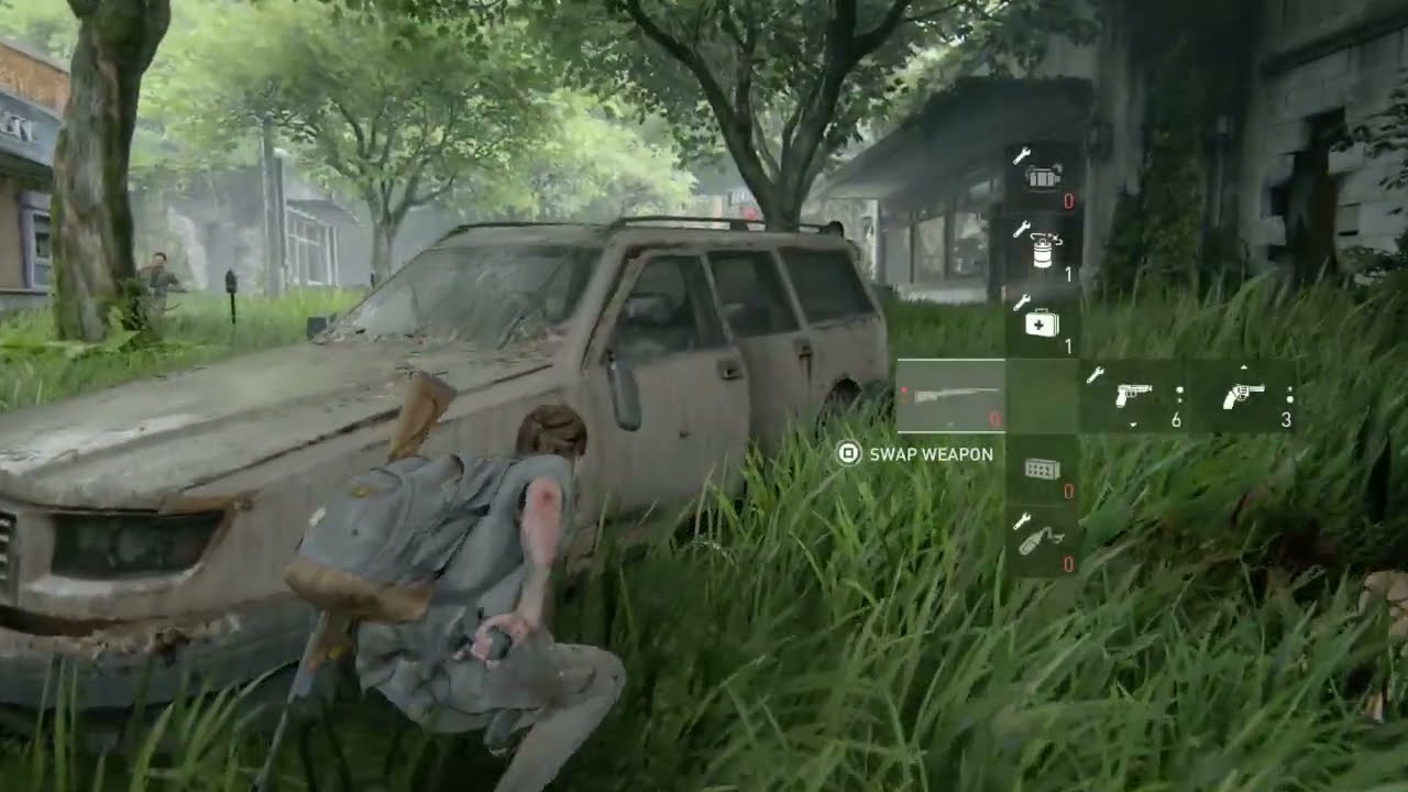 Ellie scuffs a stealth run but saves it