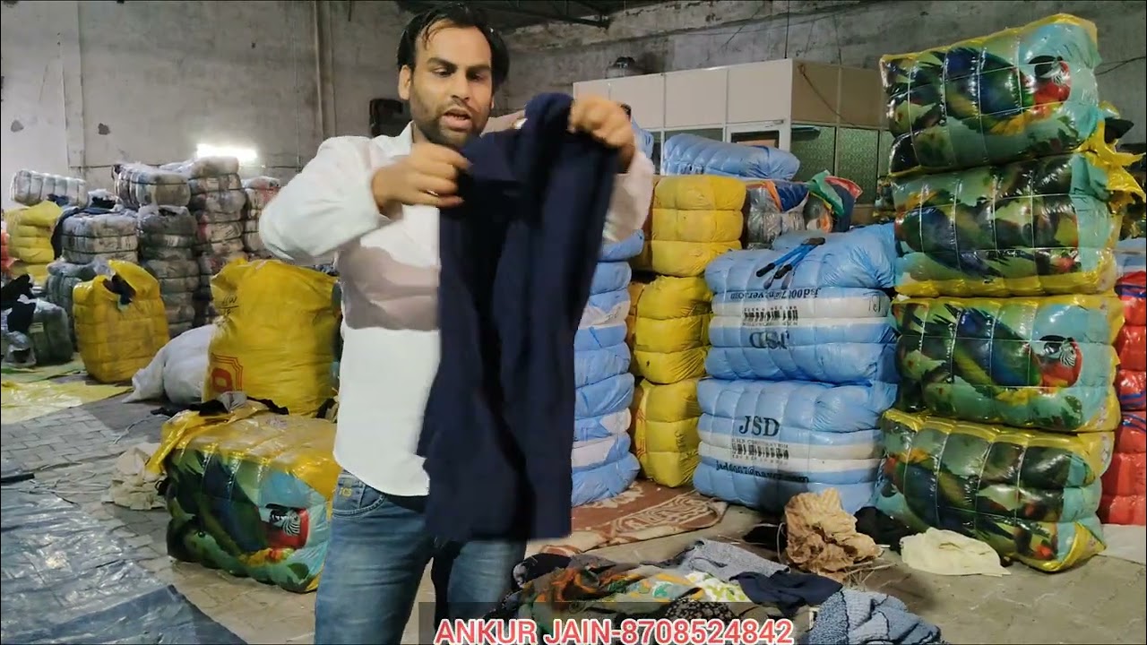 LADIES COTTON BLOUSE KOREAN -100KG BAIL!! PANIPAT SURPLUS WHOLESALE MARKET  ANKUR JAIN -8708524842