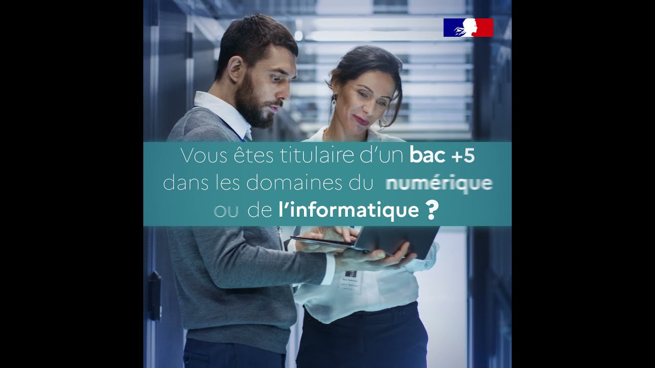 Cybersécurité, Data science ... vous souhaitez devenir acteur de la transformation de l'État ?