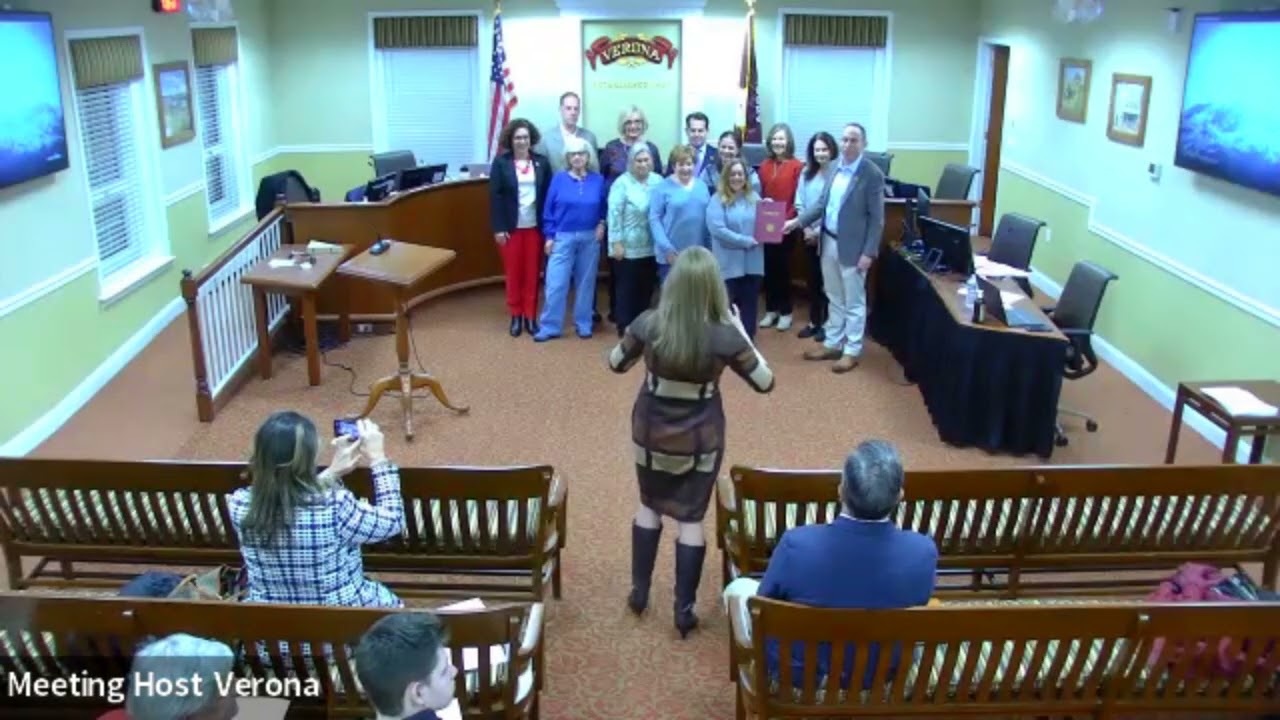 Verona, NJ Township Council Meeting 12.1.25