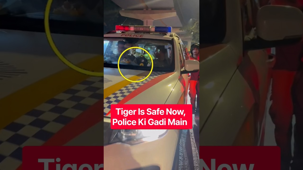 Tiger Shroff Returns Home From Hospital With Police Security After Attack 🥺