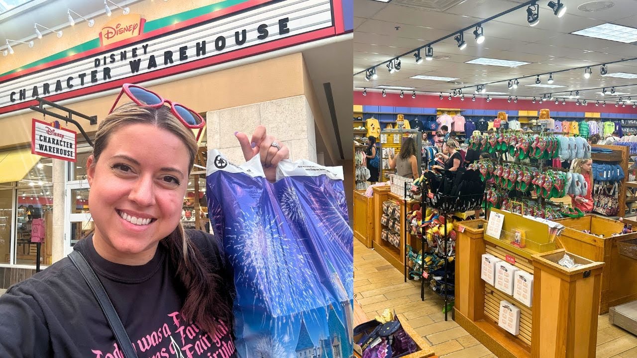 Shopping at the Disney Character Warehouse Outlet on Vineland June 2024!