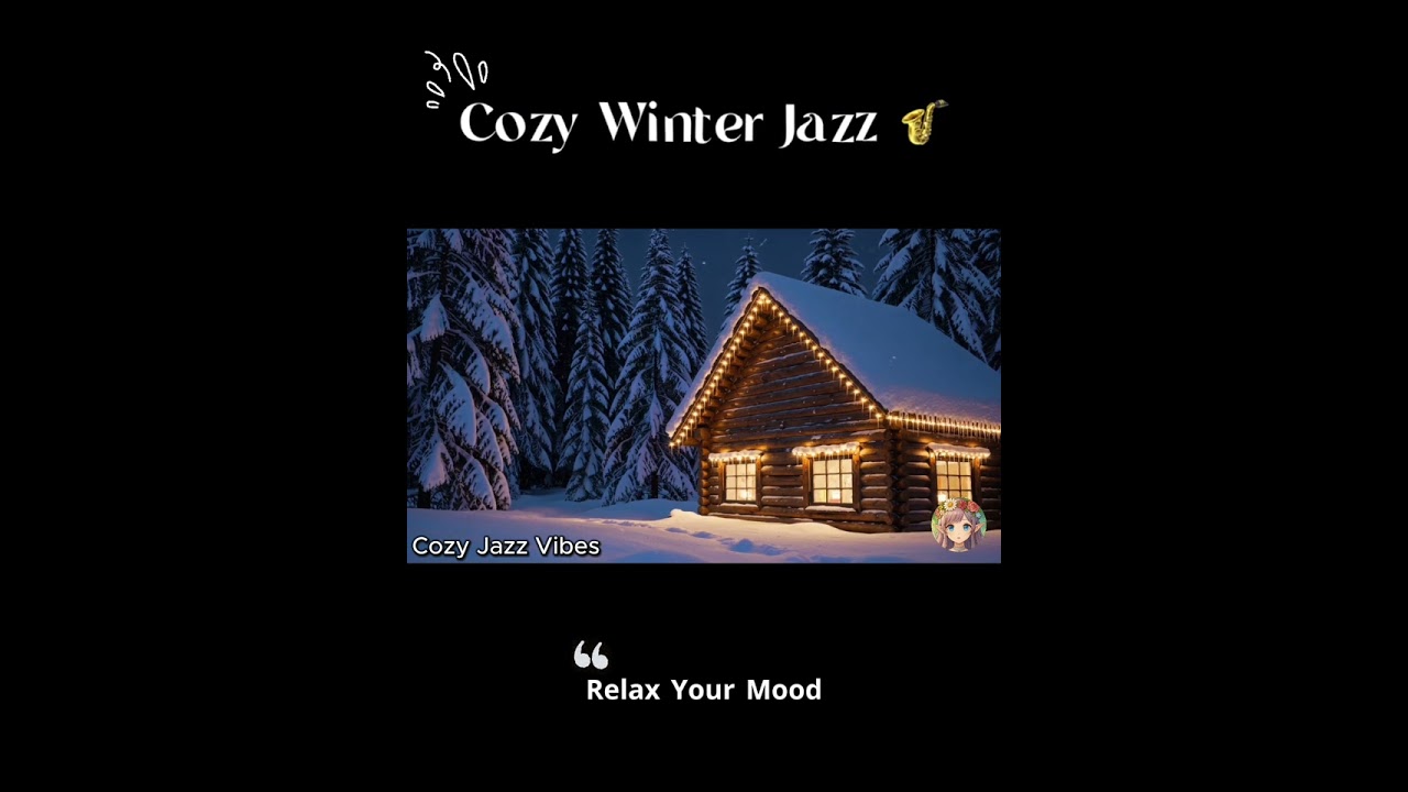 Cozy Winter Cabin Ambience 🏠 Glowing Warm Lights & Gentle Music (Sleep, Study)