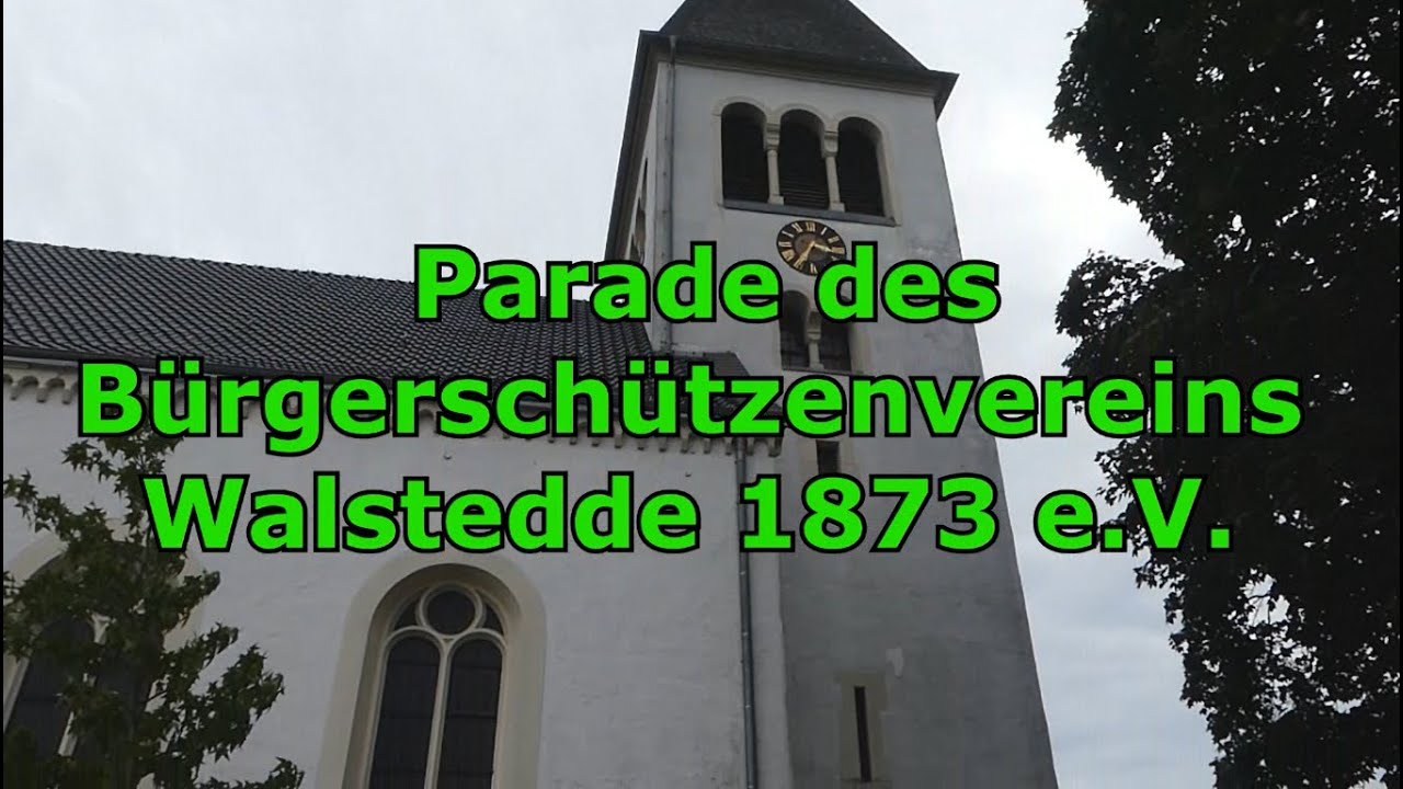 SchüWe/SchüM 2022: Parade des Bürgerschützenvereins Walstedde 1873 e.V. am 27.06.2022