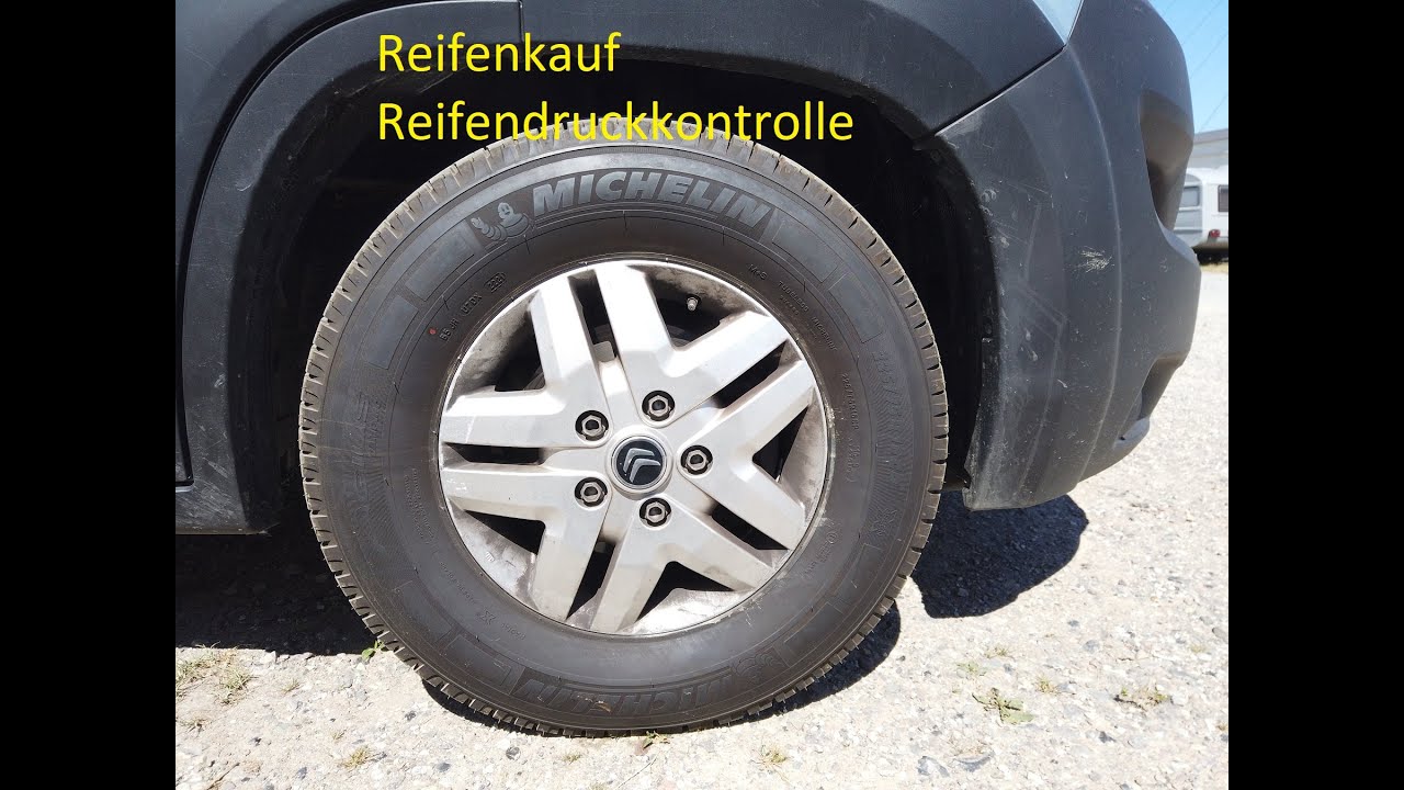 Jumper - Reifenkauf, Reifendruckkontrolle