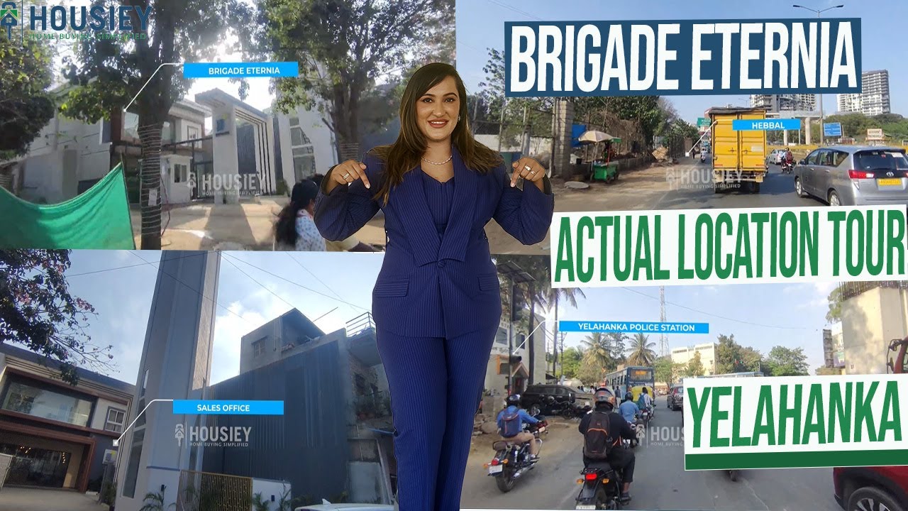 Brigade Eternia | Actual Location Tour [2025] | Brigade Yelahanka Project