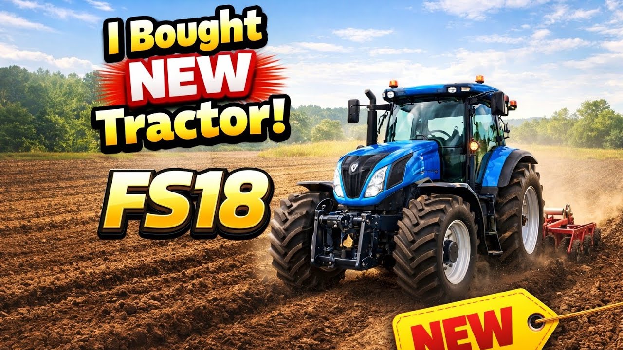Fs18 I Bought New Tractor 🚜📈💰