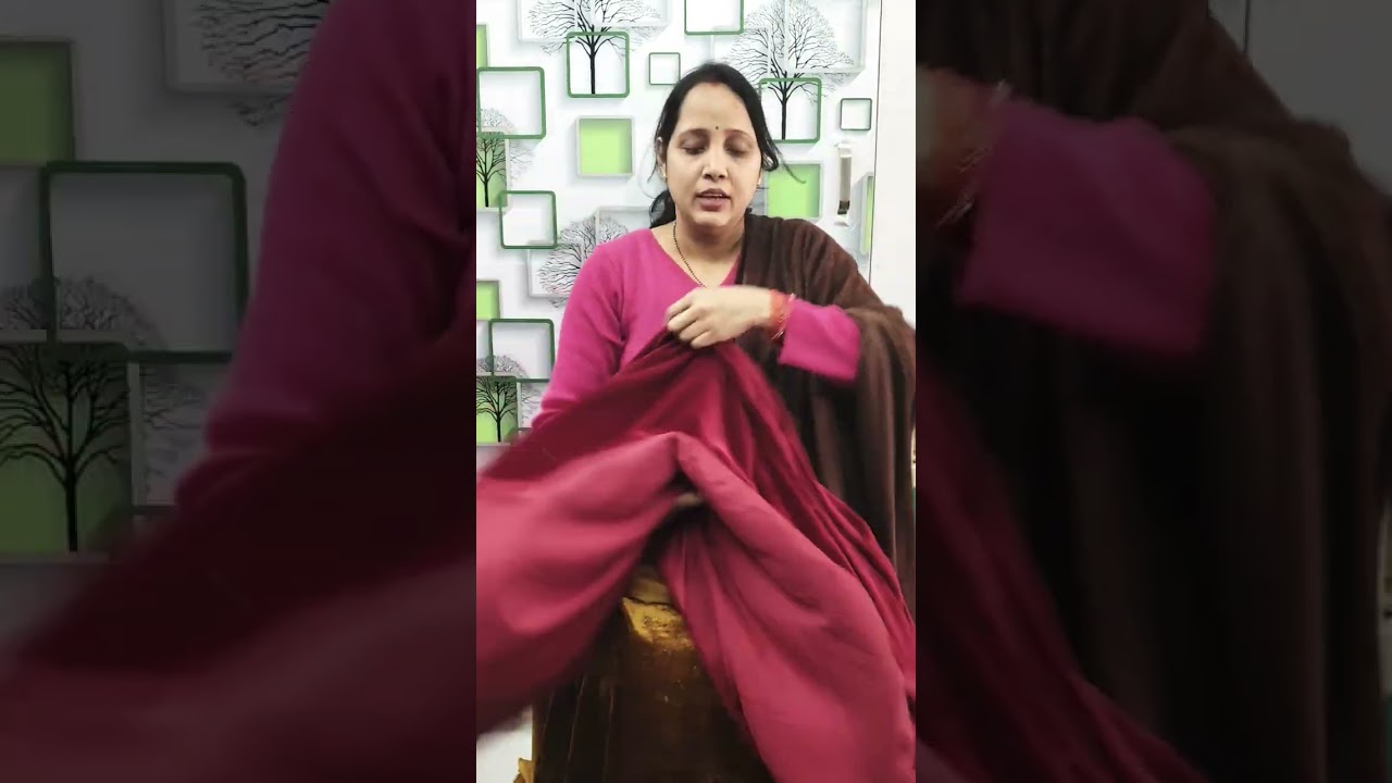 velvet gotapatti garara shuite with dupatta for haldi ceremony 