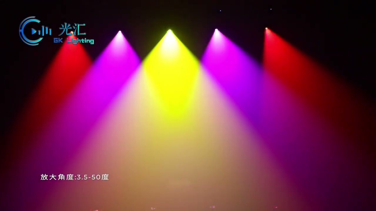 500W LED Hybrid Moving Head Light &ndash; Beam, Spot & Wash | GK Lighting Show Effect