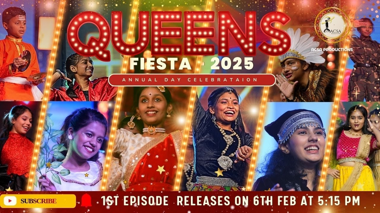 QUEENS FIESTA 2025 1st EPISODE - Nirmala Rani School’s Annual Day celebration| ACSA Productions|ACSA