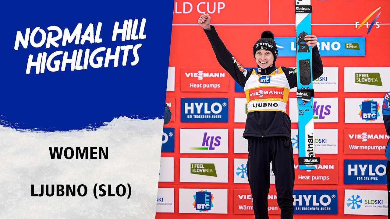 Local hero Nika Prevc makes another World Cup double | FIS Ski Jumping World Cup 24-25