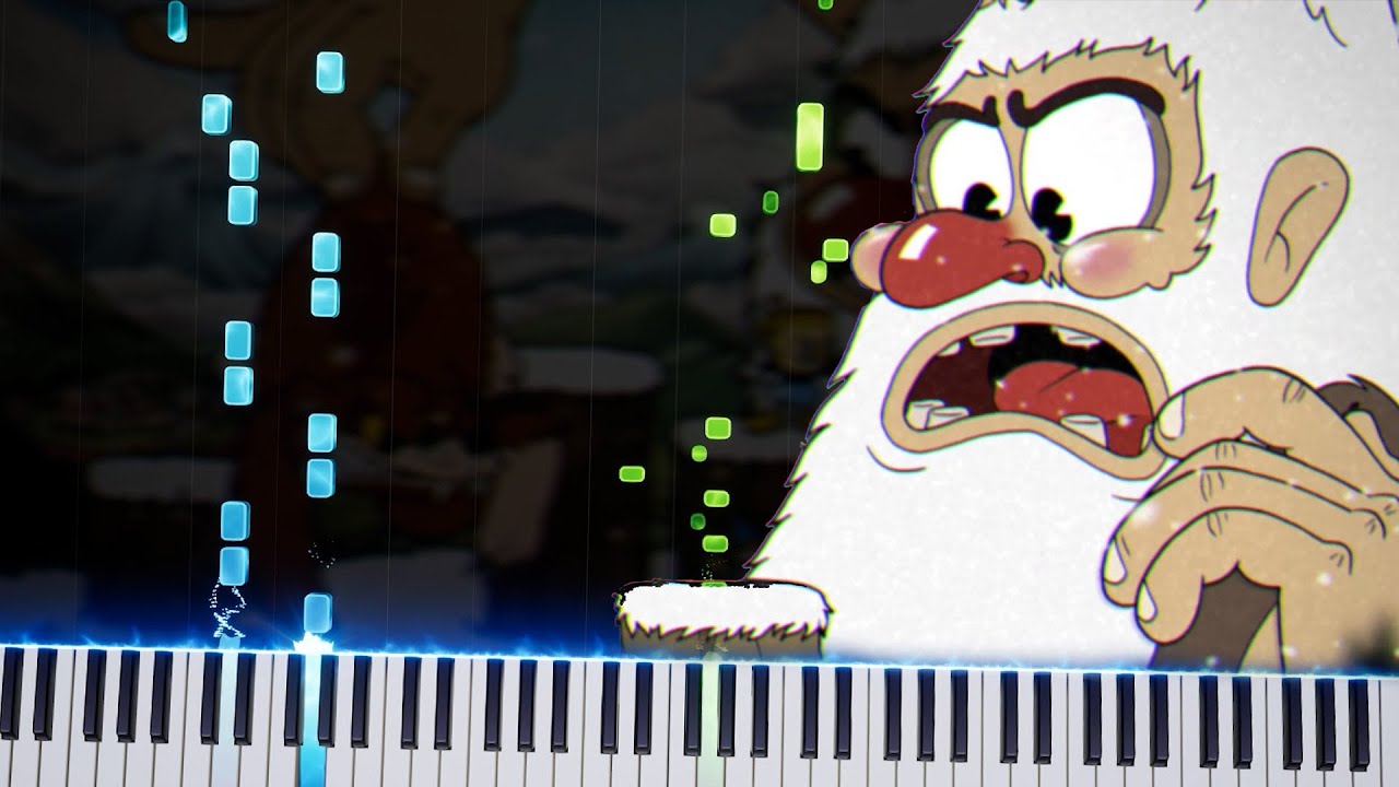 Cuphead DLC - Gnome Way Out: Piano Tutorial