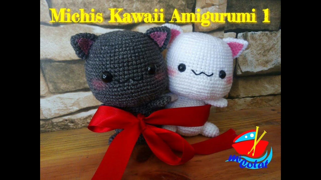Michi kawaii Amigurumi - parte 1 🐱