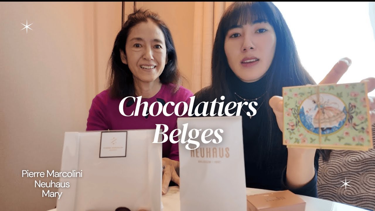 ベルギーチョコ食べ比べ🍫🇧🇪/Pierre Marcolini/Neuhaus/Mary