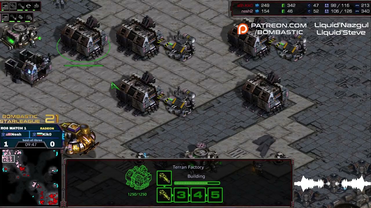 BSL 21 Gosuleague T2 Quarterfinal Nesh v Kik0 game 2