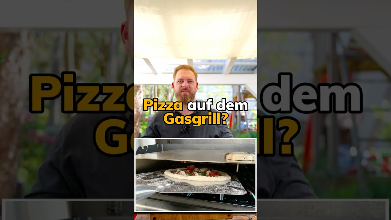 Wie mach ich Pizza auf dem Gasgrill?