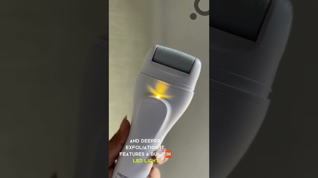 Say hello to baby-soft feet with this game-changing gadget- PROTOUCH Callus Remover. 