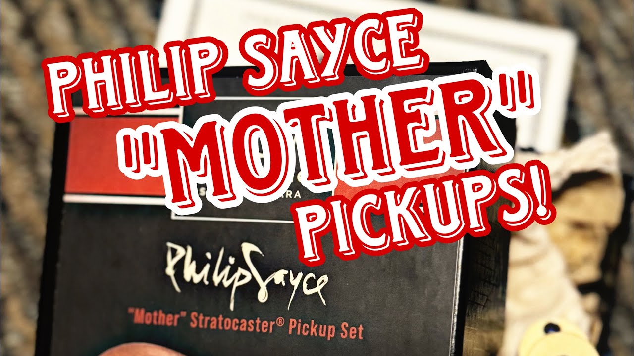 PHILIP SAYCE “MOTHER” PICKUPS!  Tone for days!!!