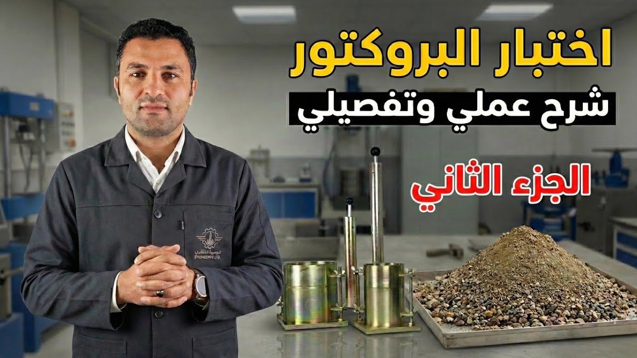 اختبار البروكتور (الجزء الثاني) Proctor Test  l Part 2 l