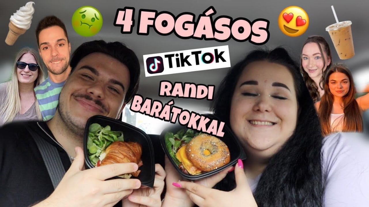 4 FOGÁSOS TIKTOK RANDI BARÁTOKKAL | Jubi | Magyar Barbara