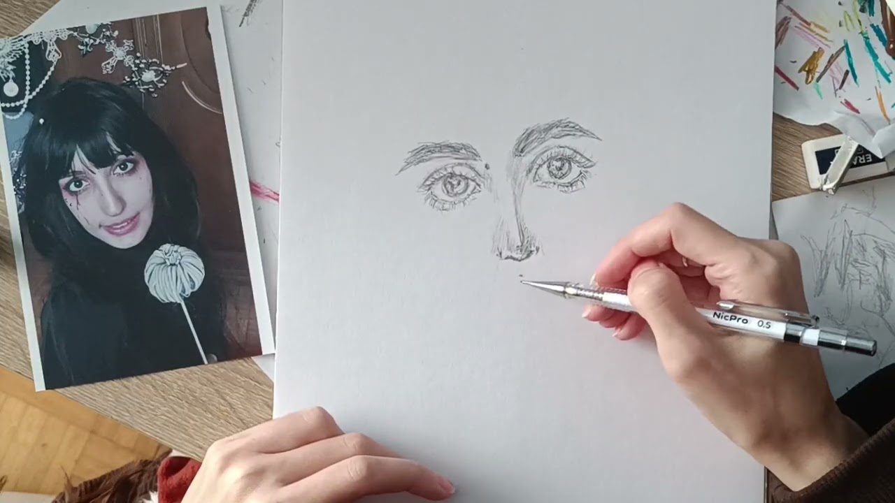 Mujer a Hombre (reto dibujando)