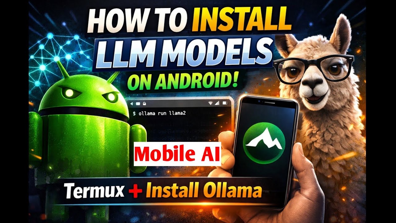 How to Install & Run LLMs on Android | Install Ollama AI Models locally on Android Using Termux