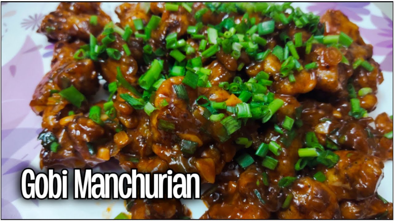 Gobi Manchurian | Indo Chinese cauliflower stir fry | Dry chilli Gobi recipe - கோபி மஞ்சூரியன்