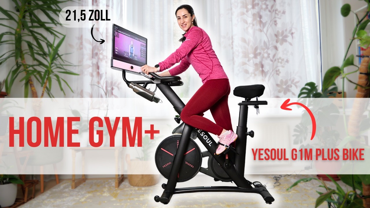 Endlich: Indoor-Fahren mit RIESIGEM Bildschirm! (Yesoul G1M Plus Test) /moschuss