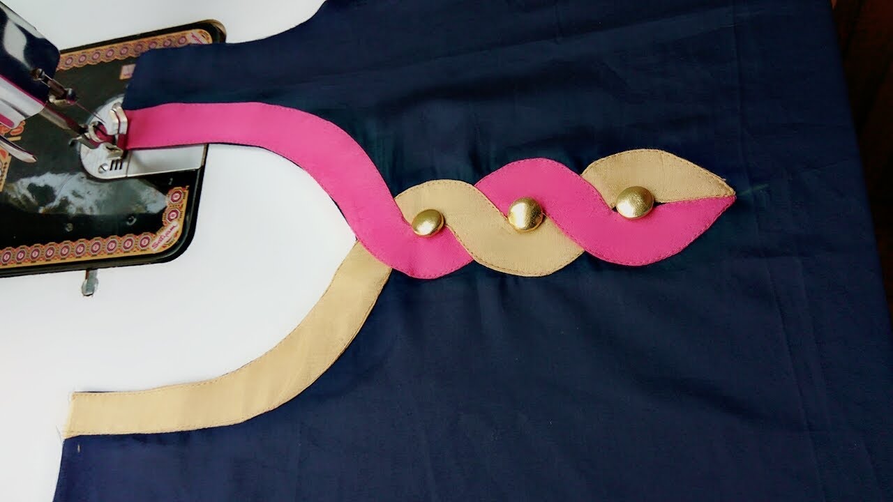 Creative and very latest neck design