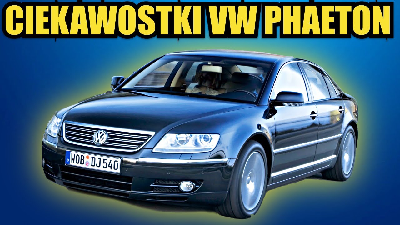 Ciekawostki Volkswagen Phaeton!😎 Sprawdź, czy wiedziałeś🤔