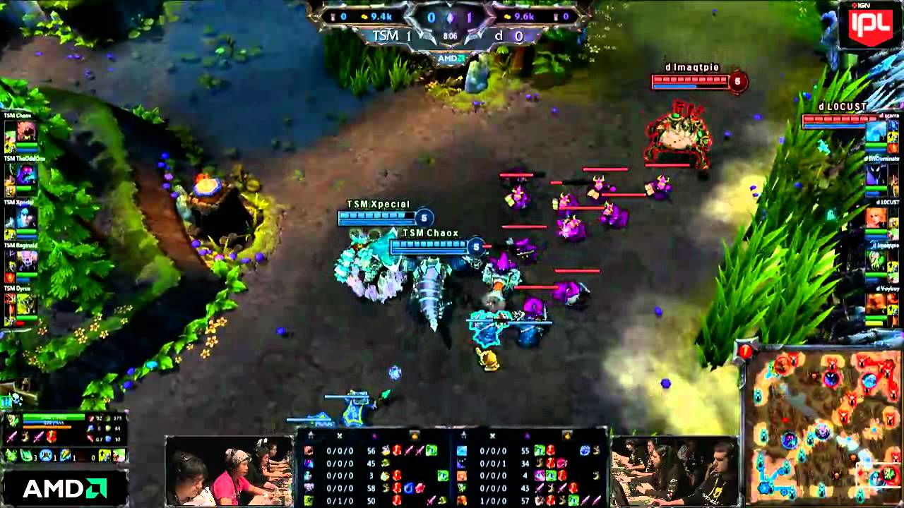 Dignitas vs Team SoloMid - Game 2 - IPL4 WF - League of Legends