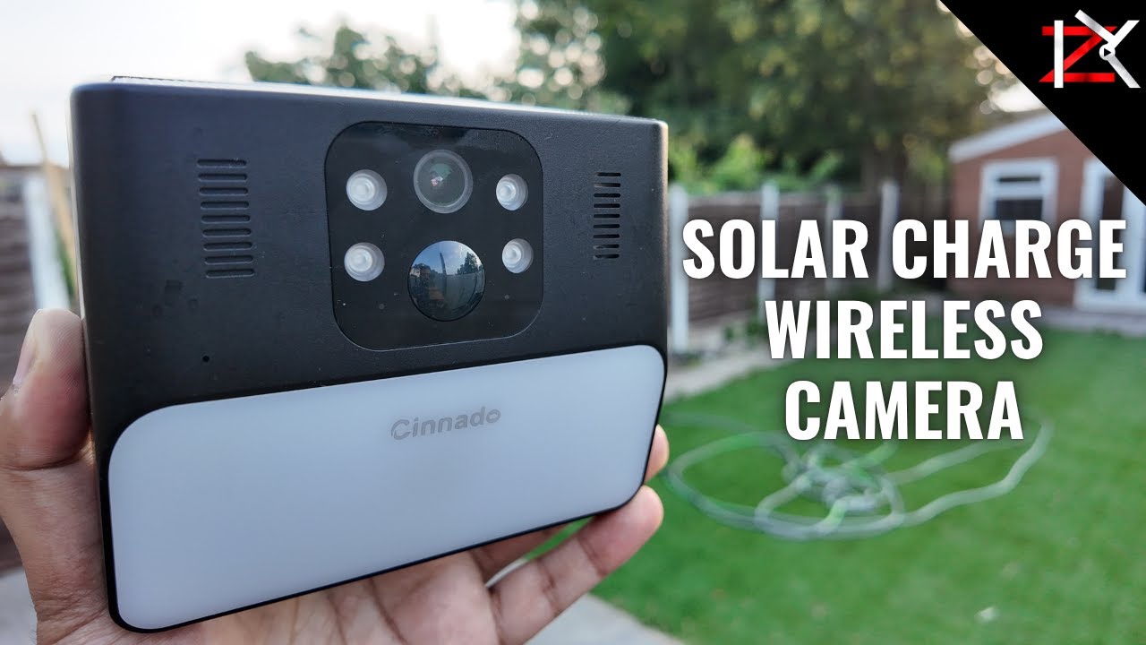 Wireless Security Cinnado S2 Camera - Driveway/Garden/Home - Easy Setup - NO Subscription Needed