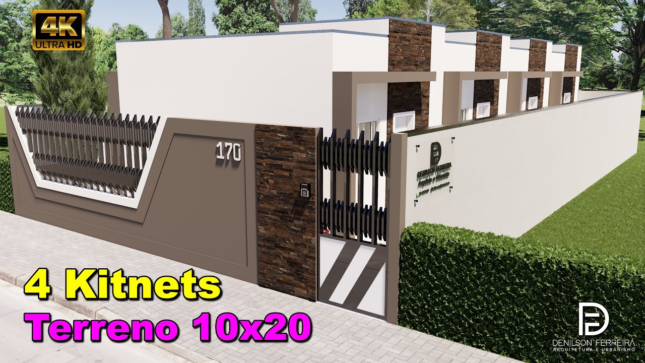 173 - 4 Kitnets Modernas em Terreno 10x20🌟