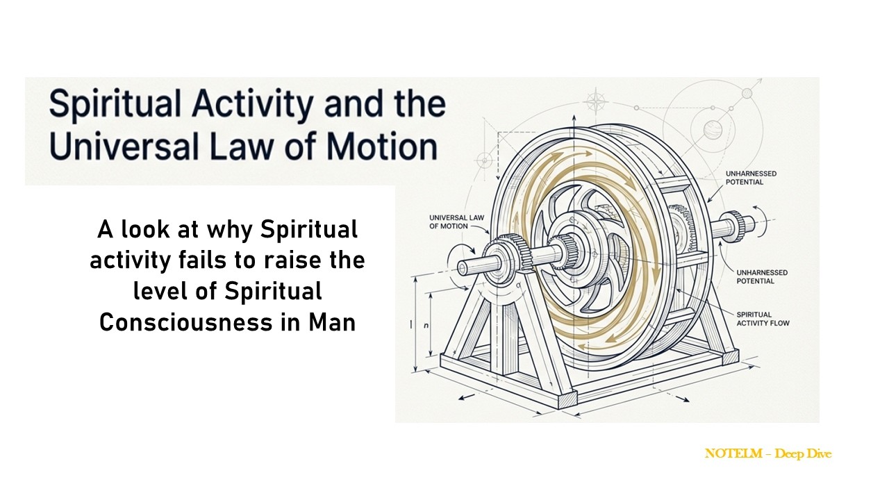 The Law of Moton and Spiritual Activity   Part 2